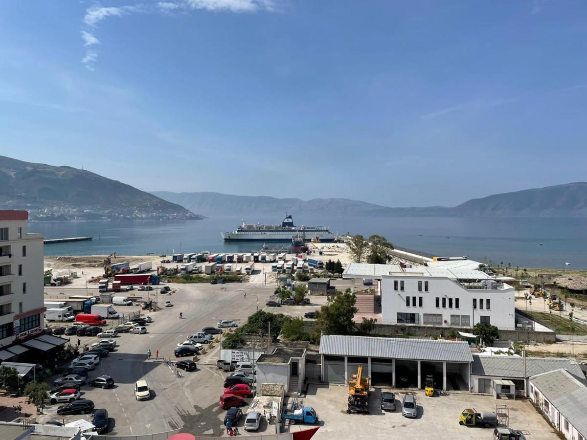 Apartament Dean Daire Vlorë Dış mekan fotoğraf