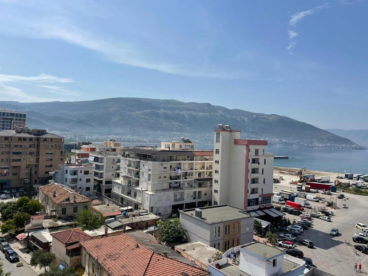 Apartament Dean Daire Vlorë Dış mekan fotoğraf